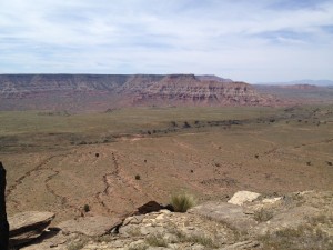 View from Guacamole Trail's Southern Rim