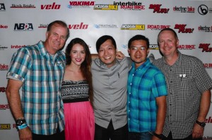 Team e-JOE Bike at 2015 Interbike Awards in Las Vegas